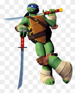Ninja Turtle 2012 Leonardo Clipart