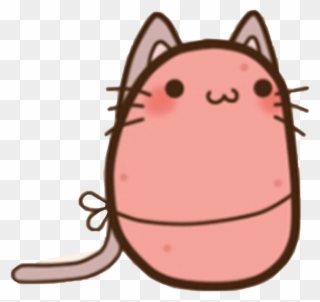 Notmyart Pink Potatocat Cat Potato Kawaiipotato Kawaii - Cute Potato Clipart