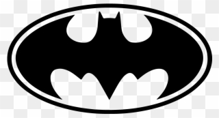 Download Batman Bat Signal Logo White Black Vector Symbol - Batman Logo ...