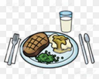 Meal Clipart Steak Potato - Bangers And Mash - Png Download