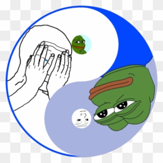 The Tao Of Pepe - Pepe The Frog And Feels Guy Clipart