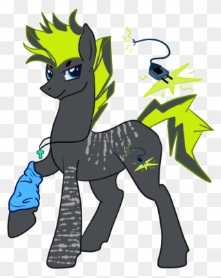 However, I Already Have A Pony Called Electric Volt, - Mlp Electric Pony Clipart