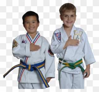Karate Friends - Boy Clipart
