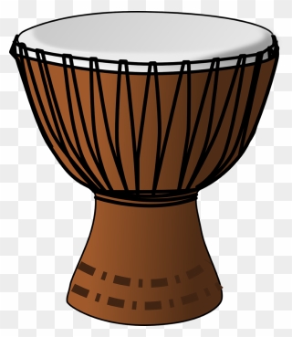 Plum, - Djembe Drum Clip Art - Png Download