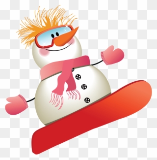 1st Christmassnowmenimage Searchwinterclip Artbbholiday - Snowman Free Vector - Png Download