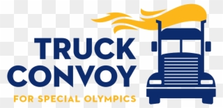 Special Olympics Truck Convoy 2018 Clipart