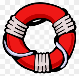 Lifebuoy Ring Lifesaver Vector Image Illustration Of - Life Preserver Clipart