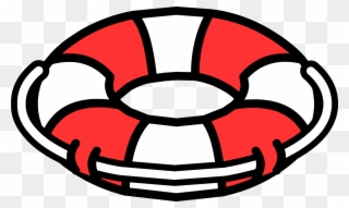 Lifeguard Clipart Life Preserver - Club Penguin Life Saver - Png Download