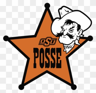 Osu Posse - Oklahoma State University Posse Clipart