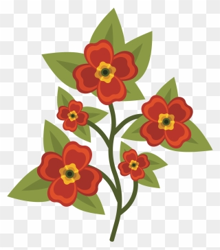 Pansy Cut Flowers Floral Design Tulip - Flower Clipart