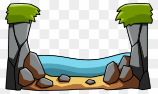 Fjord Clipart Painting - Scribblenauts Water - Png Download
