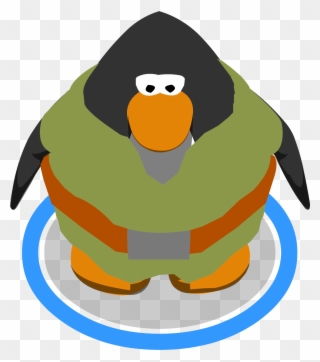 The Explorer Costume In-game - Club Penguin Gold Medal Clipart