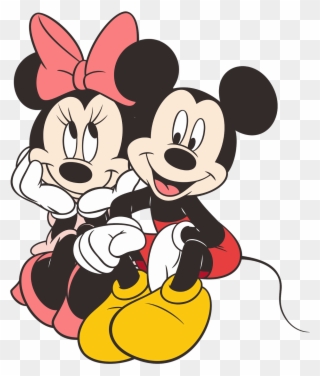 Mouse Donald Duck Transprent - Minnie Mouse Y Mickey Mouse Clipart