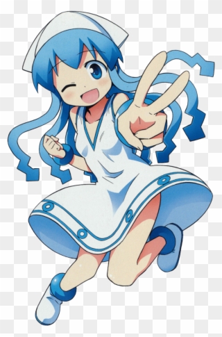 Ika Musume - Squid Girl Poster Clipart