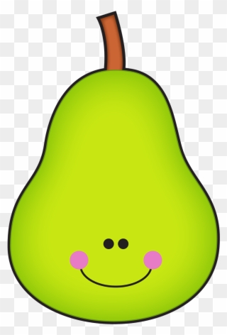100 Ud83e Udd37 Pear Clip Art Image Black And White - Cartoon Png Pear Transparent Png