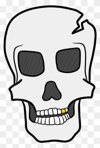 Clip Arts Related To - Skull - Png Download