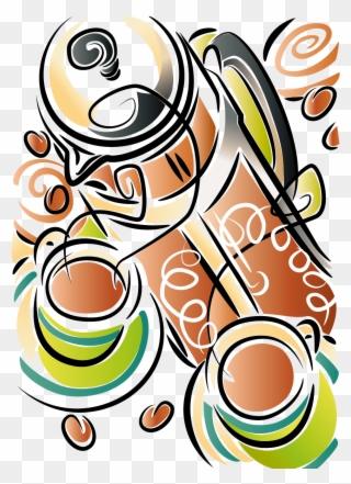Coffee Clip Art Creative Pattern Transprent - Coffee-time-1_jpg_646x0_max_q95-d Postkarte - Png Download