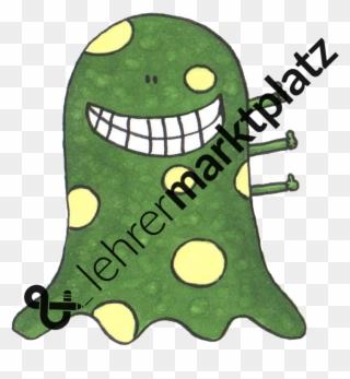 Clip Art Monster - Englisch Past Simple Sätze - Png Download