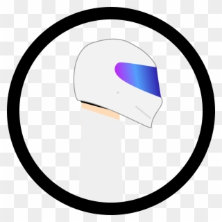 Zander, Like Top Gear's The Stig, Is A Bit Of A Mystery - Circle Clipart