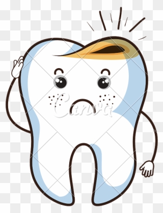 Decay Clipart Bad Smell Thing - Dentistry - Png Download