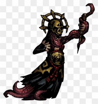 567px-ascended Witch - Darkest Dungeon Human Enemies Clipart
