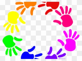 Last Viewed Post - Colorful Hands Clipart