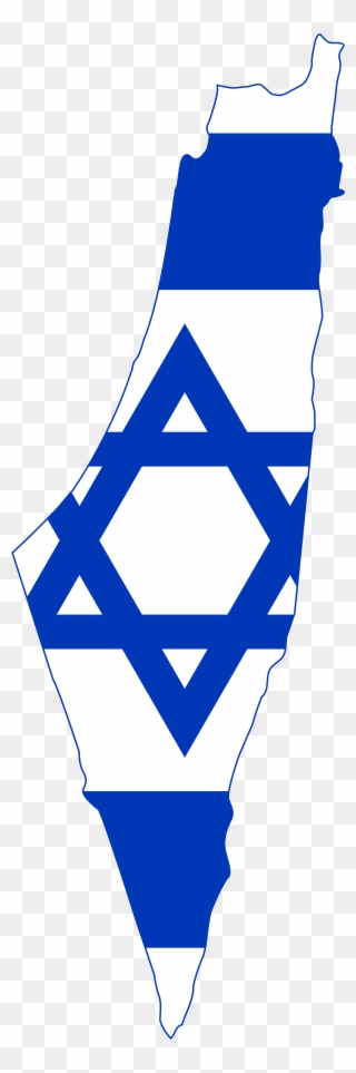 Israel Flag Vector Graphics Image National Flag Illustration - Israel Flag Map Clipart