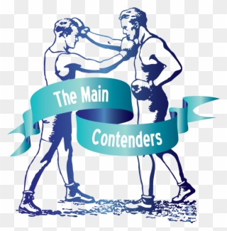 The Main Contenders - Old Time Boxing Clipart