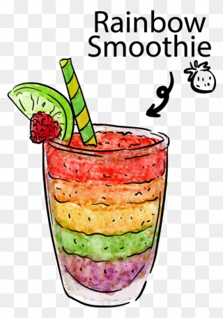 Drinks Clipart Smoothie - Smoothie Transparent - Png Download