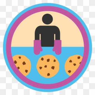 Baking Cookies Badge I'm All Over This Badge - Cookie Clipart