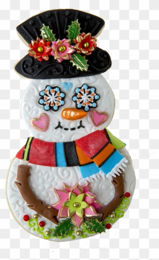 Señor Snowy - Cake Decorating Clipart