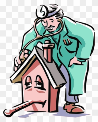 Acute Plumbing Care Logo - Sick Home Clipart