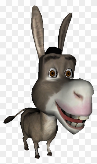 Mule Clipart Shrek Character - Donkey From Shrek Png Transparent Png
