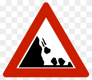 Norwegian Road Sign - Steep Hill Road Sign Clipart