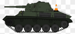 Tank Military Vehicle Soldier Army - 2d Army Truck Clipart - Png Download