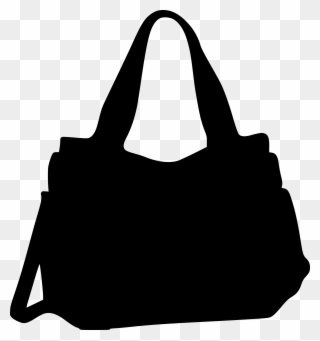 Bags Silhouette At Getdrawings Com Free For - Handbag Silhouette Png Clipart