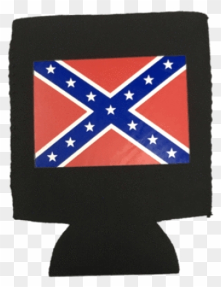 Confederate Flag Can Koozie - Southern Tongue: A Dictionary Of Southern Expressions Clipart