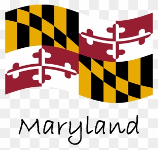 Bleed Area May Not Be Visible - Ravens Maryland Flag Clipart
