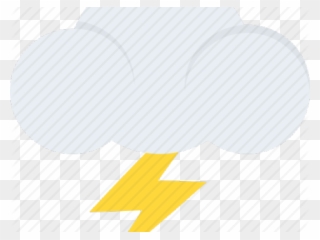 Thunderstorm Clipart Bad Weather - Thunderstorm - Png Download
