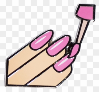 Nail Polish Cartoon Png Clipart