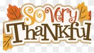 Give Thanks - So Very Thankful Clipart