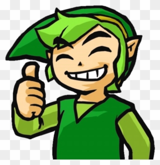 Thanks Boss - - Triforce Heroes Link Emotes Clipart