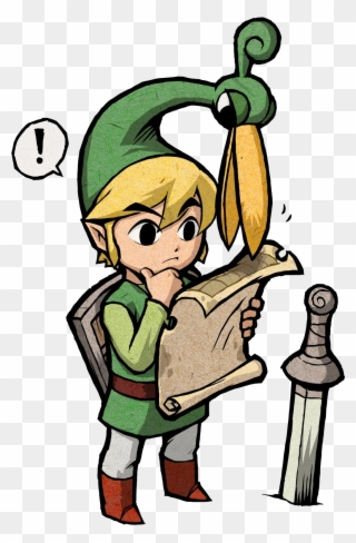 Link Artwork 8 - Legend Of Zelda The Minish Clipart