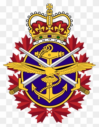 Canadian Forces Emblem - Canadian Armed Forces Logo Clipart