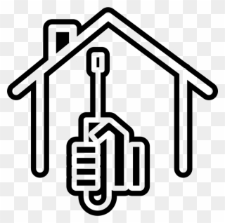 Screwdriver Clipart Svg - Repairman Png Black Transparent Png