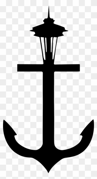 Journal - - Anchor As A Cross Clipart