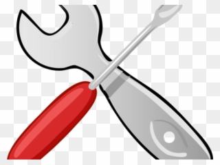Screwdriver Clipart Red - Wrench Clipart - Png Download