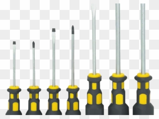 Screw Clipart Screwdriver - Pittsburgh 7 Piece Double Grip Screwdriver Set 9577 - Png Download