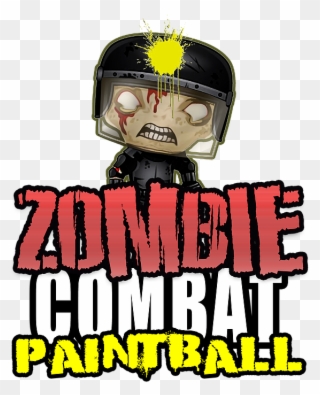 Zombie Combat Paintball Using Our Zombie Graveyard Clipart
