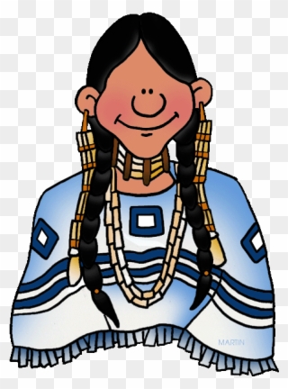 Free Clip Art By Phillip Martin - Sioux Indians Clipart - Png Download
